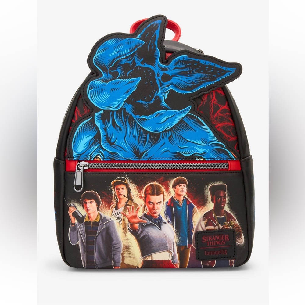 NEW Loungefly Stranger Things Group Demogorgon
Mini Backpack